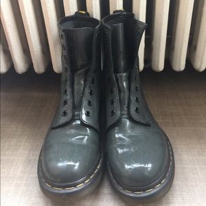 Grey vinyl Docs in good condition.